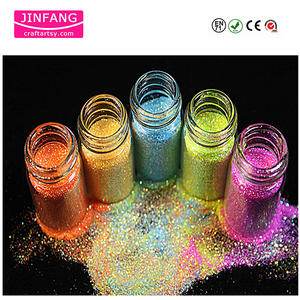 Glitter powder for printing on fabrics or wallpaper or crafts making